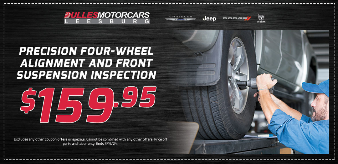 Precision 4-Wheel Alignment and Front Suspension Inspection for $159.95